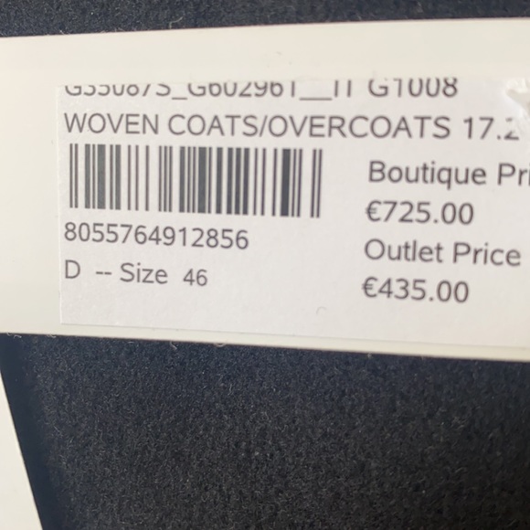 Versace Collection coat - Picture 4 of 5